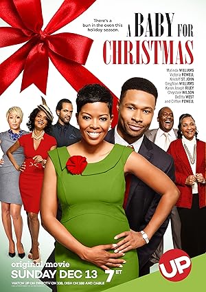 Movie poster for "A Baby For Christmas"